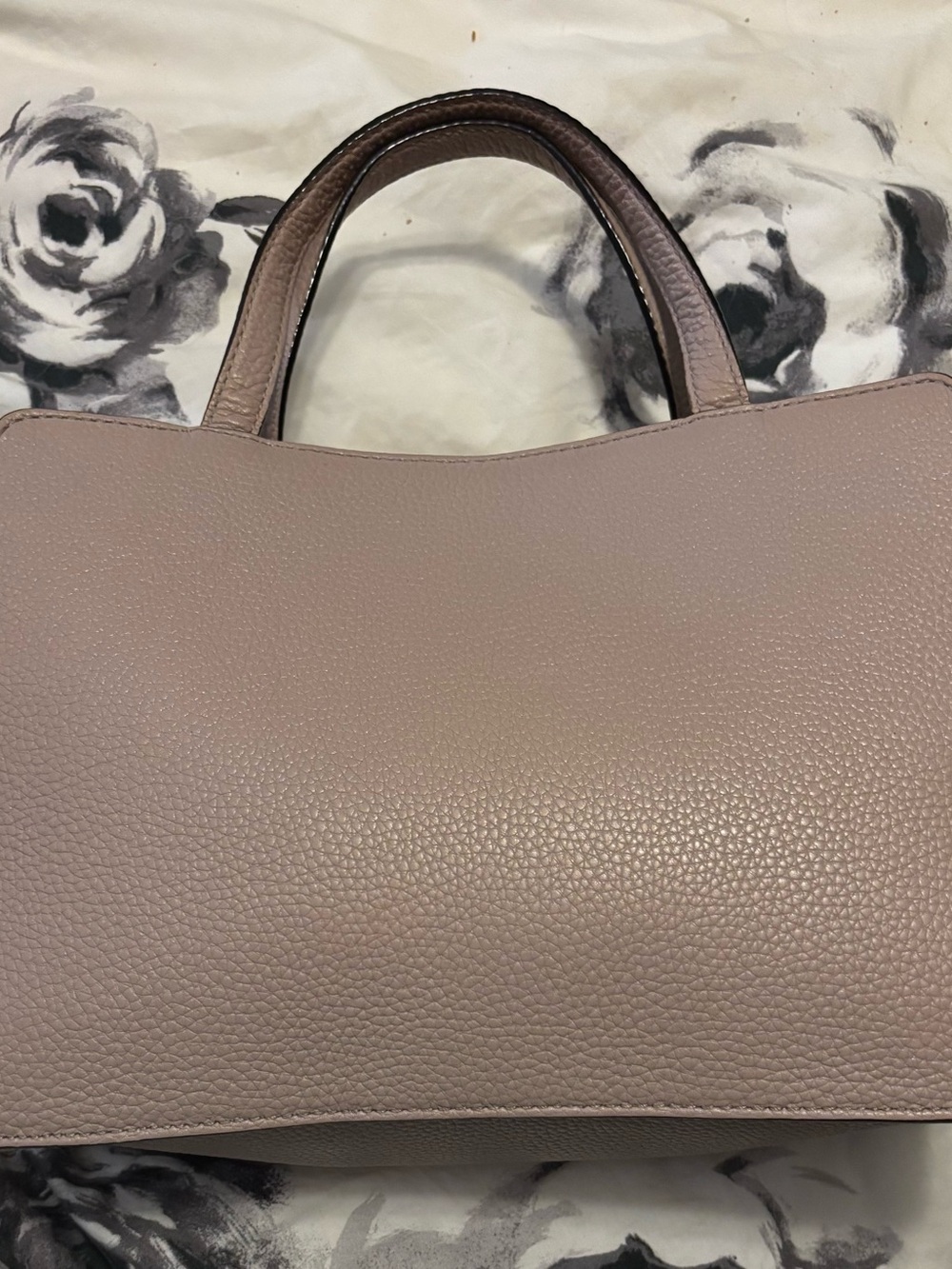 kate spade pebbled bow satchel - taupe gray - Picture 4 of 10